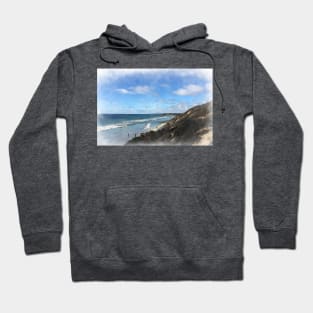 Ocean Surf In Carlsbad Hoodie